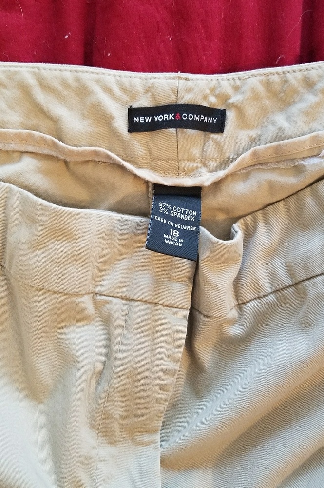 Khaki pants